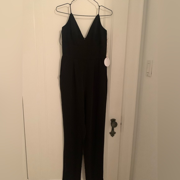 MORE TO COME Heidi Cami Jumpsuit in Black - Picture 3 of 4